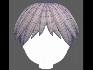 Base Hair for Boy V27 Modelo 3D