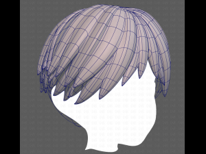 Base Hair for Boy V27 Modelo 3D