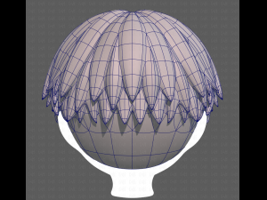 Base Hair for Boy V27 Modelo 3D