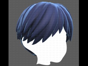 Base Hair for Boy V27 Modelo 3D