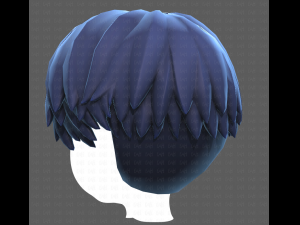 Base Hair for Boy V27 Modelo 3D