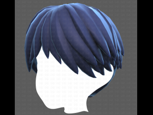 Base Hair for Boy V27 Modelo 3D