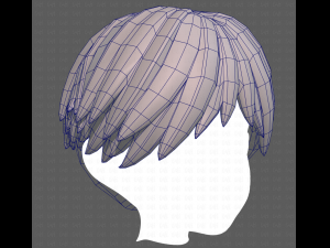 Base Hair for Boy V27 Modelo 3D