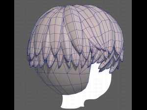Base Hair for Boy V27 Modelo 3D