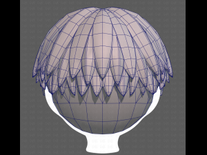 Base Hair for Boy V27 Modelo 3D