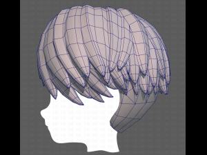 Base Hair for Boy V27 Modelo 3D