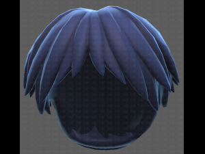 Base Hair for Boy V27 Modelo 3D