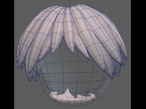 Base Hair for Boy V27 Modelo 3D