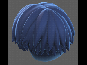 Base Hair for Boy V27 Modelo 3D