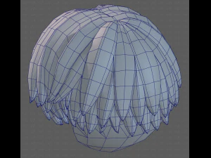 Base Hair for Boy V27 3D Model