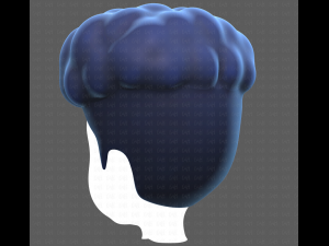 Base Hair for Boy V28 Model 3D
