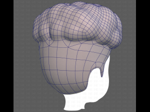 Base Hair for Boy V28 Model 3D