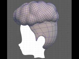 Base Hair for Boy V28 Model 3D