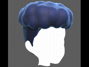 Base Hair for Boy V28 Model 3D