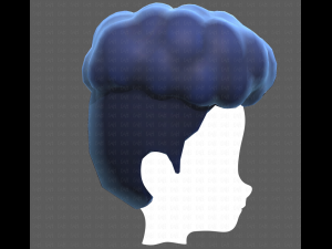 Base Hair for Boy V28 Model 3D