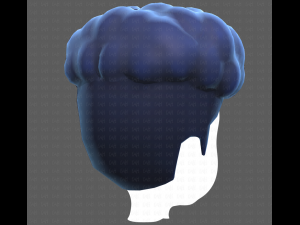 Base Hair for Boy V28 Model 3D