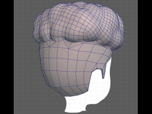 Base Hair for Boy V28 Model 3D