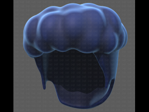 Base Hair for Boy V28 Model 3D