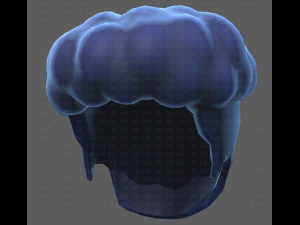 Base Hair for Boy V28 3D Model