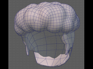 Base Hair for Boy V28 Model 3D