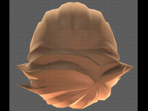 Base Hair for girl V29 3D Модель