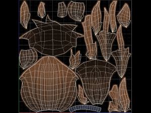 Base Hair for girl V29 3D Модель