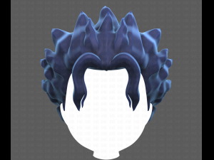 Base Hair for Boy V29 Modello 3D
