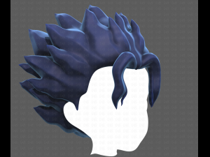 Base Hair for Boy V29 Modello 3D