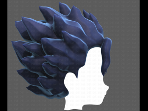 Base Hair for Boy V29 Modello 3D