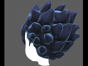 Base Hair for Boy V29 Modello 3D