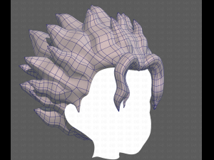 Base Hair for Boy V29 Modello 3D