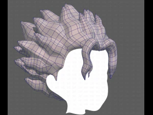 Base Hair for Boy V29 3D Model
