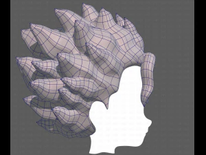 Base Hair for Boy V29 3D Model