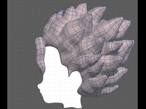 Base Hair for Boy V29 3D Model
