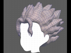 Base Hair for Boy V29 Modello 3D