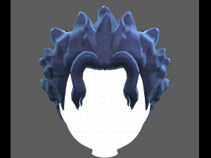 Base Hair for Boy V29 3D Model