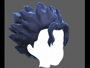 Base Hair for Boy V29 Modello 3D