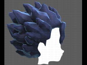 Base Hair for Boy V29 Modello 3D