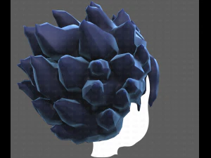 Base Hair for Boy V29 3D Model
