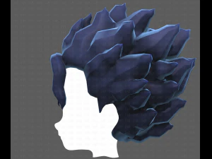 Base Hair for Boy V29 3D Model