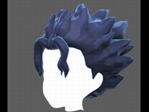Base Hair for Boy V29 3D Model