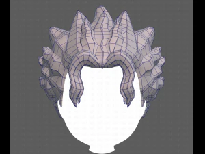 Base Hair for Boy V29 3D Model