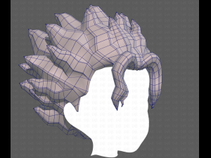 Base Hair for Boy V29 Modello 3D
