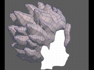 Base Hair for Boy V29 Modello 3D