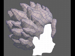 Base Hair for Boy V29 3D Model