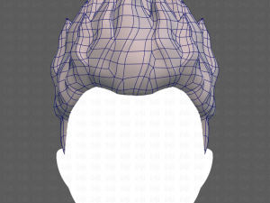 Base Hair for Boy V30 Modello 3D