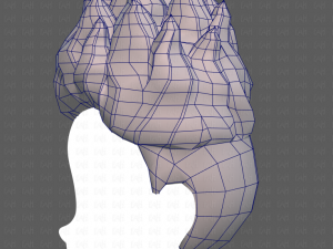 Base Hair for Boy V30 Modello 3D