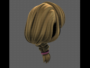 3D Hair style for girl V108 3D 模型
