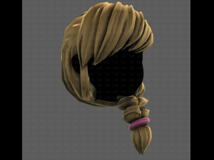3D Hair style for girl V108 3D 模型