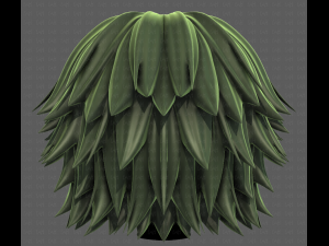 3D Hair style for boy V95 3D Model